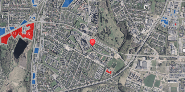 Jordforureningskort på Thulevej 52, 1. th, 9210 Aalborg SØ