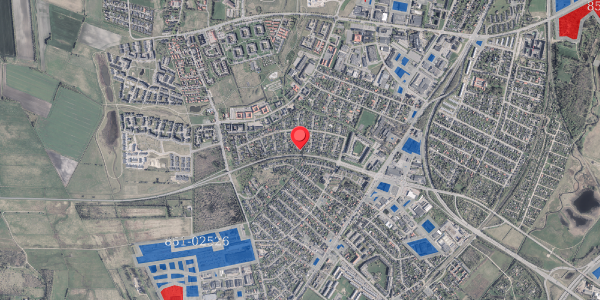 Jordforureningskort på Visborggårdvej 9, 9200 Aalborg SV