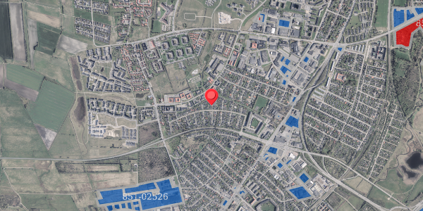 Jordforureningskort på Visborggårdvej 16, 9200 Aalborg SV