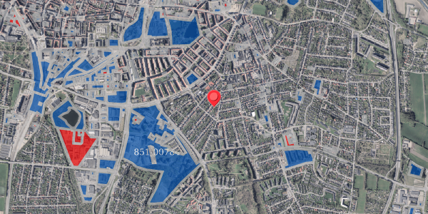 Jordforureningskort på Vonsyldsgade 9, 9000 Aalborg