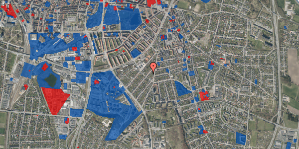 Jordforureningskort på Vonsyldsgade 13, 9000 Aalborg