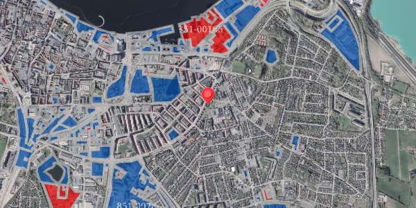Jordforureningskort på Østre Alle 29, 2. th, 9000 Aalborg