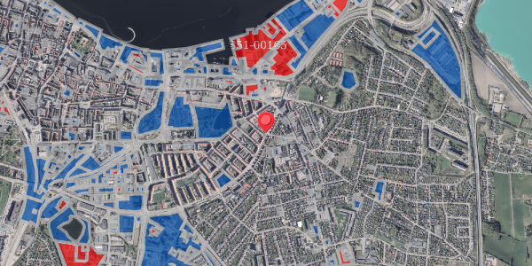 Jordforureningskort på Østre Alle 30, st. th, 9000 Aalborg
