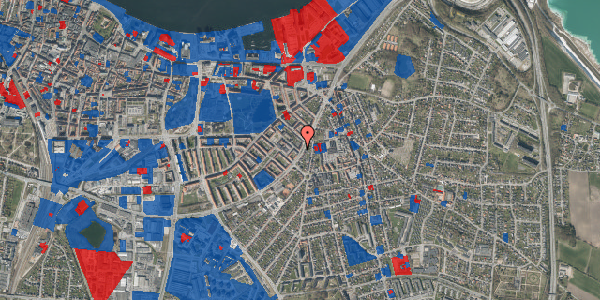 Jordforureningskort på Østre Alle 48, 2. th, 9000 Aalborg