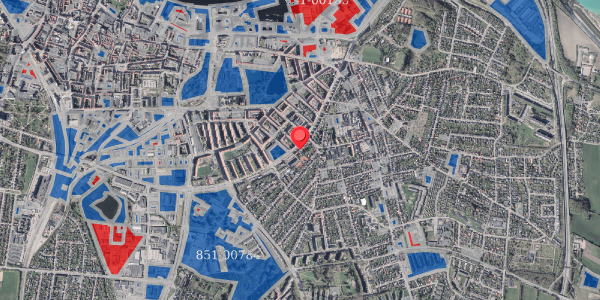 Jordforureningskort på Østre Alle 77, st. , 9000 Aalborg