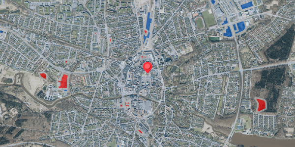 Jordforureningskort på Danmarksgade 14C, 7500 Holstebro