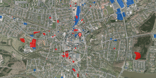 Jordforureningskort på Danmarksgade 14D, 7500 Holstebro