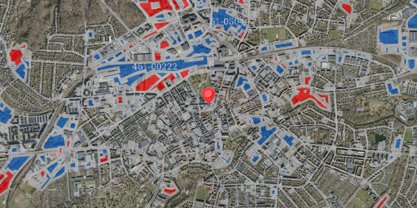 Jordforureningskort på Vindegade 16, 5000 Odense C