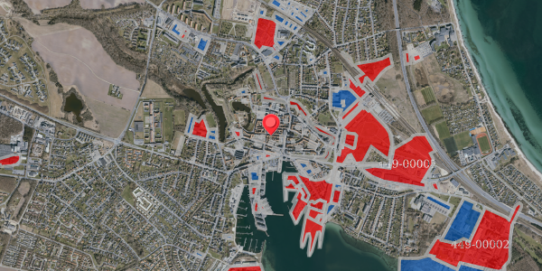 Jordforureningskort på Kongegade 12, 5800 Nyborg