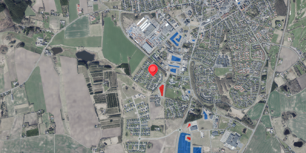 Jordforureningskort på Harevænget 10, 8450 Hammel
