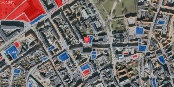 Jordforureningskort på Vindegade 43, 5000 Odense C