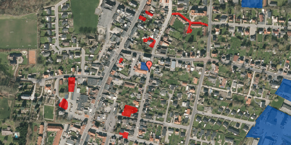 Jordforureningskort på Fredensgade 2, 5560 Aarup