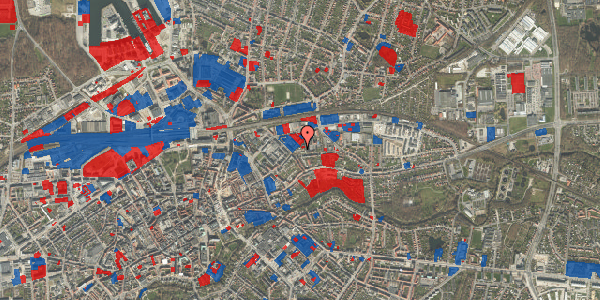 Jordforureningskort på Danmarksgade 2C, 5000 Odense C