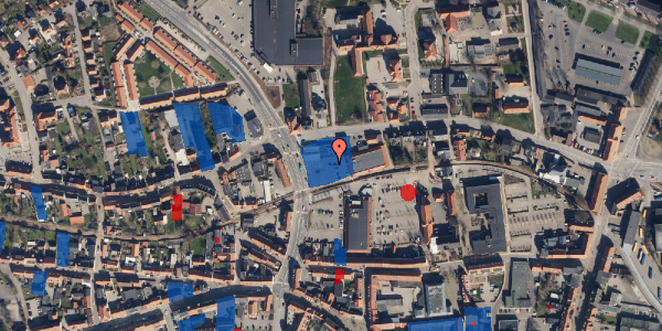 Jordforureningskort på Bredgade 8, 6100 Haderslev