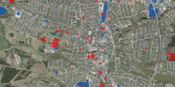 Jordforureningskort på Vestergade 21, 7500 Holstebro