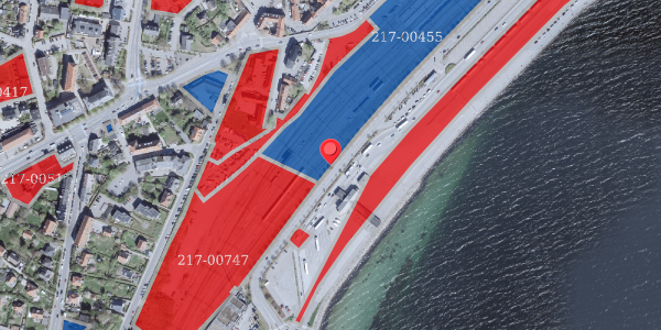Jordforureningskort på Færgevej 7, 3000 Helsingør