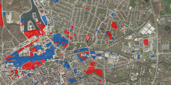 Jordforureningskort på Plumsgade 28B, . , 5000 Odense C