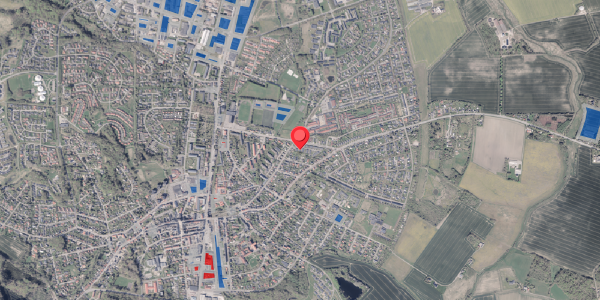 Jordforureningskort på Østervænget 8, 8300 Odder