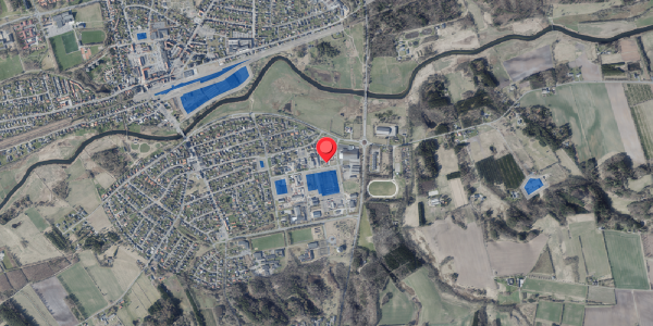 Jordforureningskort på Thorsvej 21, 8850 Bjerringbro