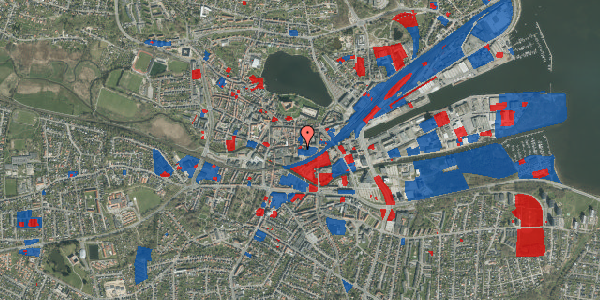 Jordforureningskort på Klostergade 42, 6000 Kolding