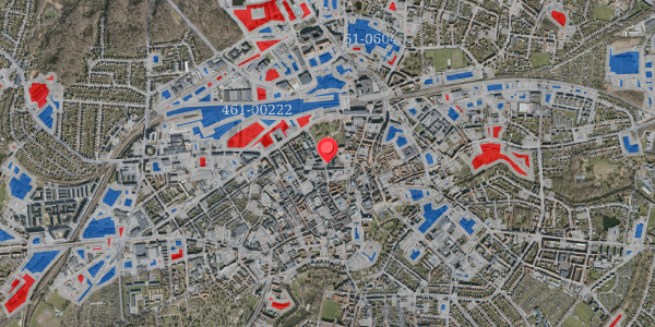 Jordforureningskort på Jernbanegade 21, 5000 Odense C