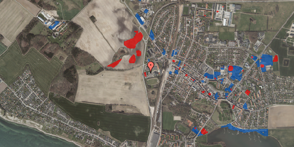 Jordforureningskort på Kuskevej 21, 4760 Vordingborg