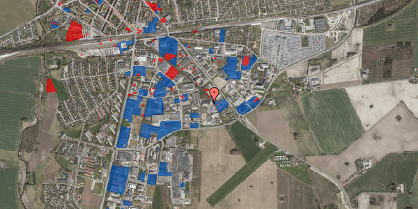 Jordforureningskort på Frejasvej 1D, 4100 Ringsted