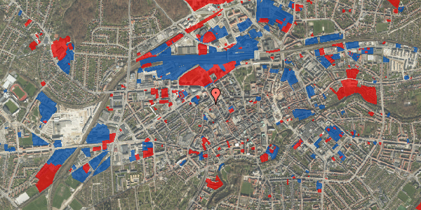 Jordforureningskort på Vindegade 55, 5000 Odense C