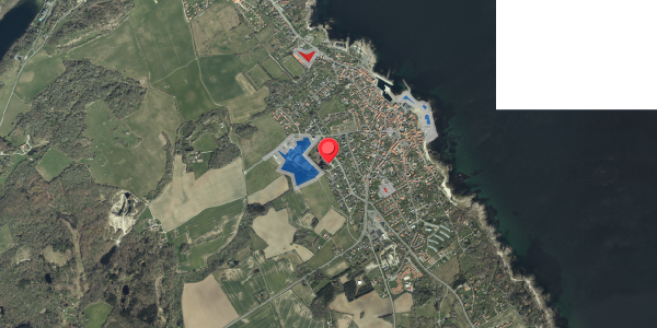 Jordforureningskort på Egevej 6, 3770 Allinge