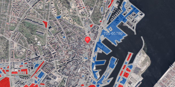 Jordforureningskort på Studsgade 38, 8000 Aarhus C