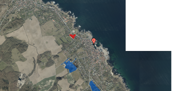 Jordforureningskort på Kattedalen 3B, . , 3770 Allinge