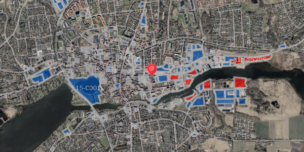Jordforureningskort på Allegade 14, . , 6100 Haderslev