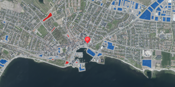 Jordforureningskort på Munkevej 24, 7700 Thisted