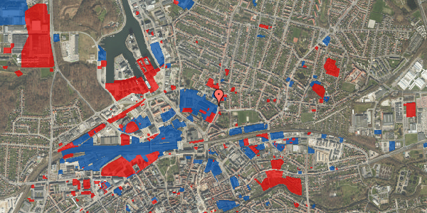 Jordforureningskort på Edisonsvej 21, 5000 Odense C