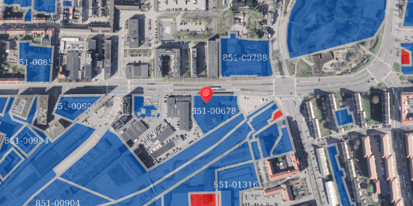 Jordforureningskort på Jyllandsgade 28, 9000 Aalborg