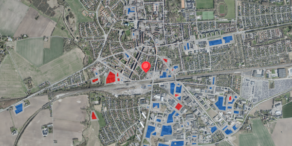 Jordforureningskort på Brogade 40, 4100 Ringsted