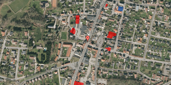 Jordforureningskort på Bredgade 52, 5560 Aarup