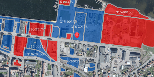 Jordforureningskort på Parallelvej 39, 4300 Holbæk