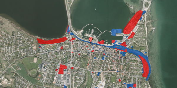 Jordforureningskort på Strandvejen 13, 7600 Struer