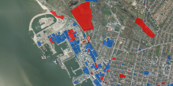 Jordforureningskort på Bådebrogade 2T, . , 6700 Esbjerg