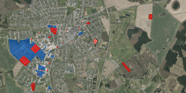 Jordforureningskort på Teglhusvej 21, 8450 Hammel