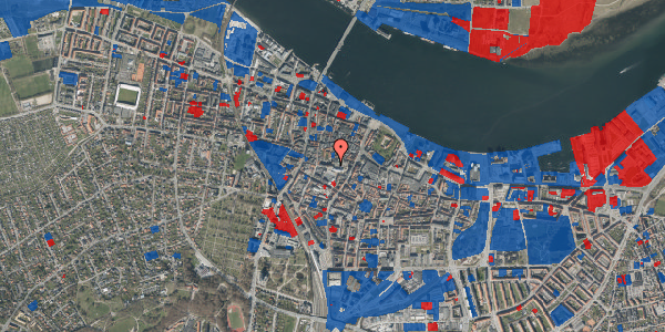 Jordforureningskort på Algade 42, 9000 Aalborg