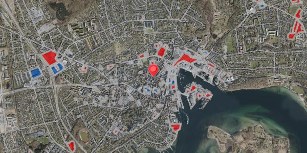 Jordforureningskort på Bagergade 8A, 5700 Svendborg