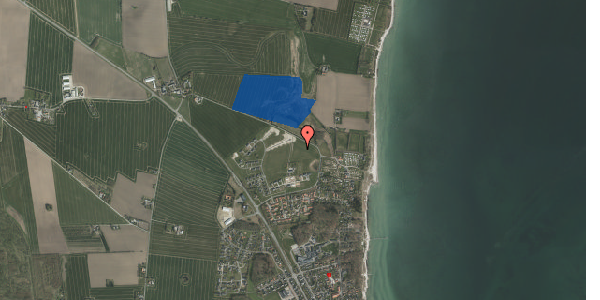 Jordforureningskort på Hou Strandpark 70, 8300 Odder