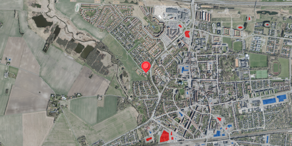 Jordforureningskort på Bjergbakken 1, 4100 Ringsted