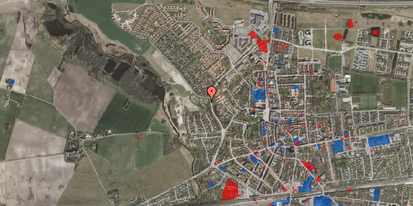 Jordforureningskort på Bjergbakken 9, 4100 Ringsted