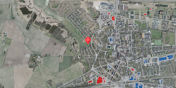 Jordforureningskort på Bjergbakken 13, 4100 Ringsted