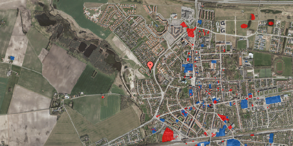 Jordforureningskort på Bjergbakken 21, 4100 Ringsted