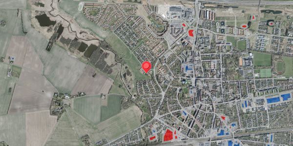 Jordforureningskort på Bjergbakken 23, 4100 Ringsted