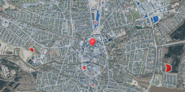 Jordforureningskort på Danmarksgade 4, 7500 Holstebro